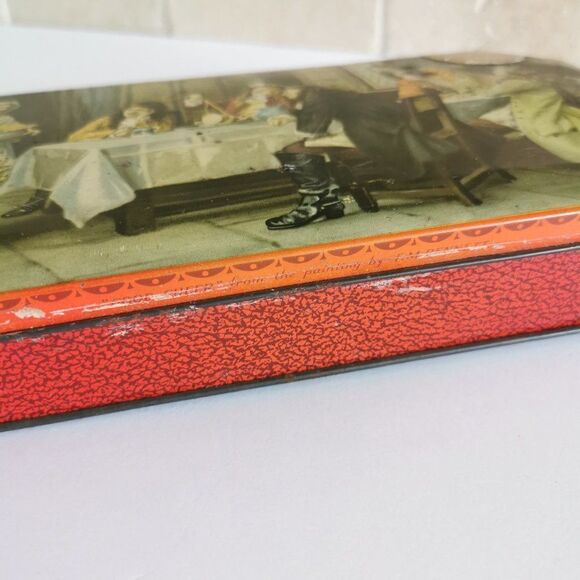 Vintage Riley's Toffees Tin - Empty Candy Container British Tavern Art Retro - Picture 6 of 10